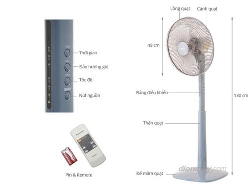 Quạt đứng Panasonic F409KB